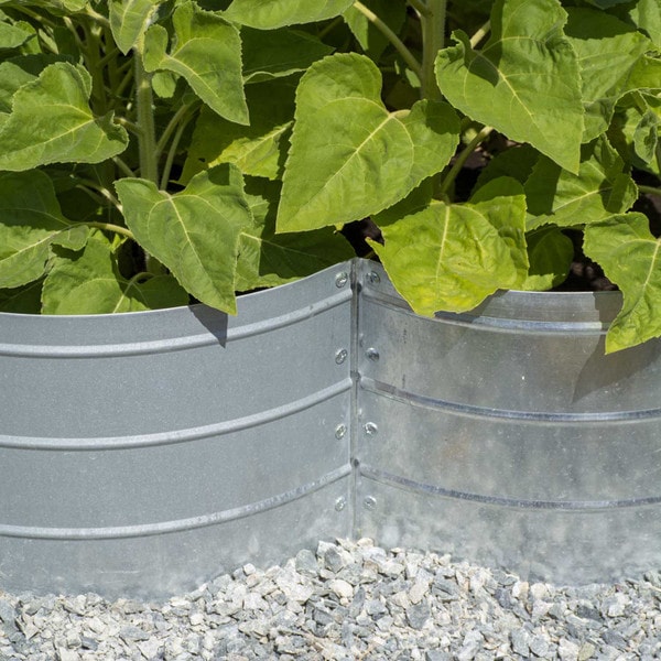 Galvanized Steel Raised Garden Bed